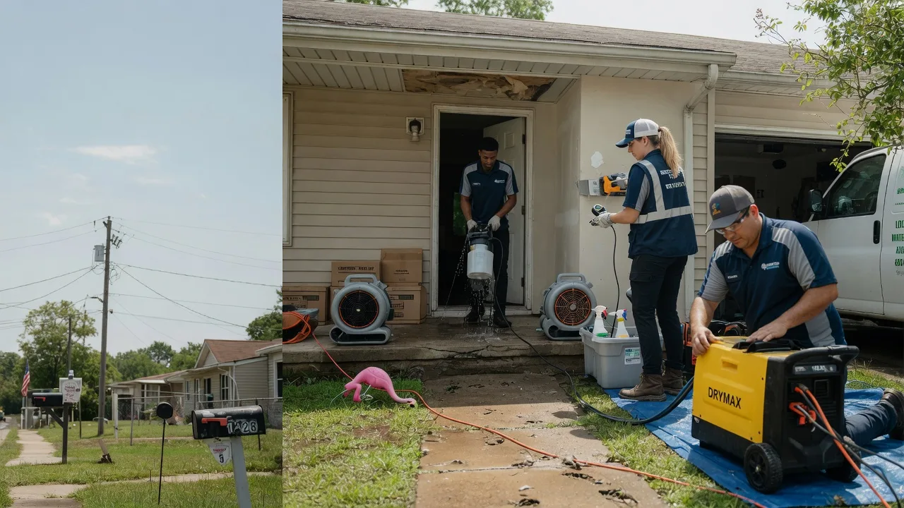 Storm Damage Water Removal in Symsonia, KY near me